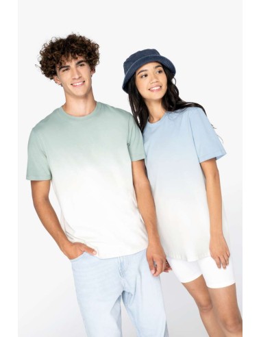 NAT-NS345-UNISEX ECO-FRIENDLY DIP DYE T-SHIRT